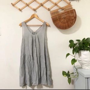 Easel NWT Grey Lightweight Tunic / layering piece